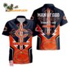 Chicago Bears Man Of God Gift For Fathers Day Hawaiian Shirt Chicago Bears Aloha Shirt 1