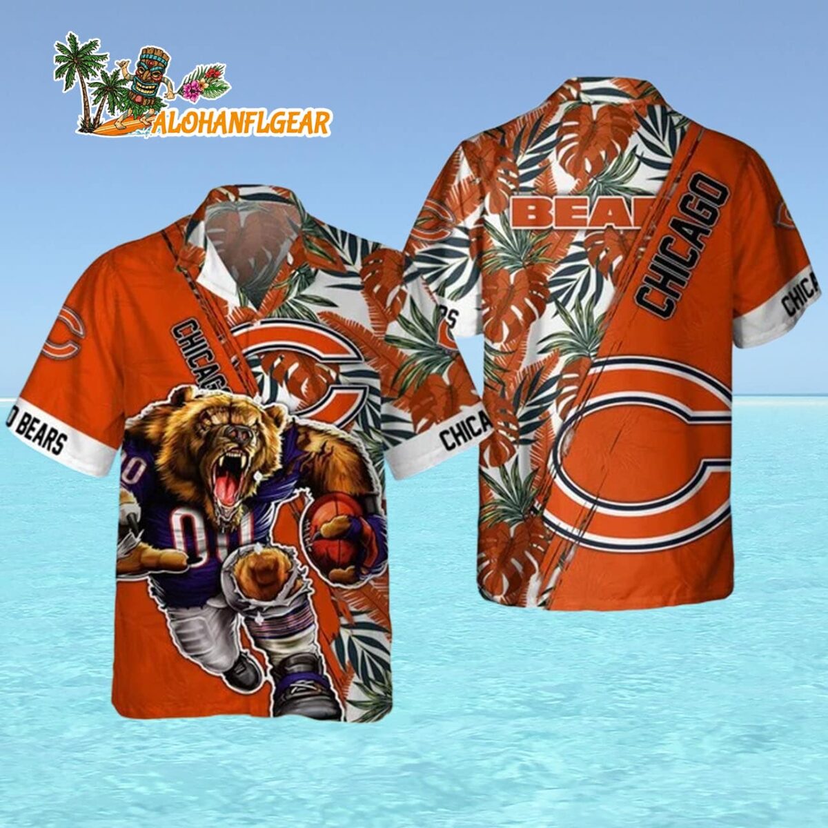 Chicago Bears Mascot Summer Hawaiian Shirt Chicago Bears Aloha Shirt 4 Chicago Bears Mascot Summer Hawaiian Shirt Chicago Bears Aloha Shirt 4