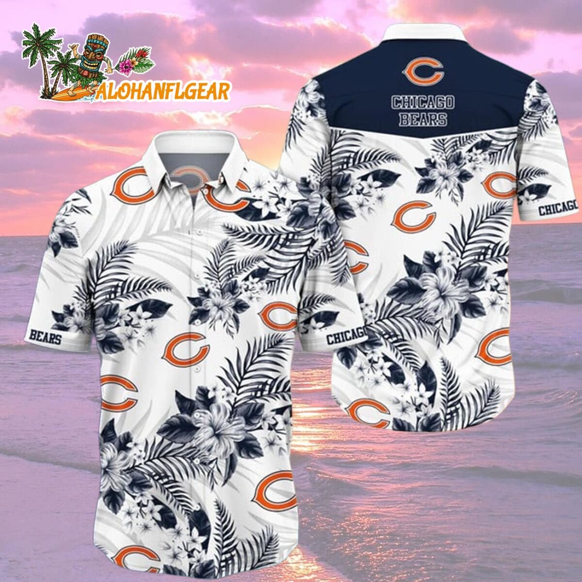 Chicago Bears Trending Hawaiian Shirt New Arrivals, Chicago Bears Aloha Shirt 1 Chicago Bears Trending Hawaiian Shirt New Arrivals Chicago Bears Aloha Shirt 2