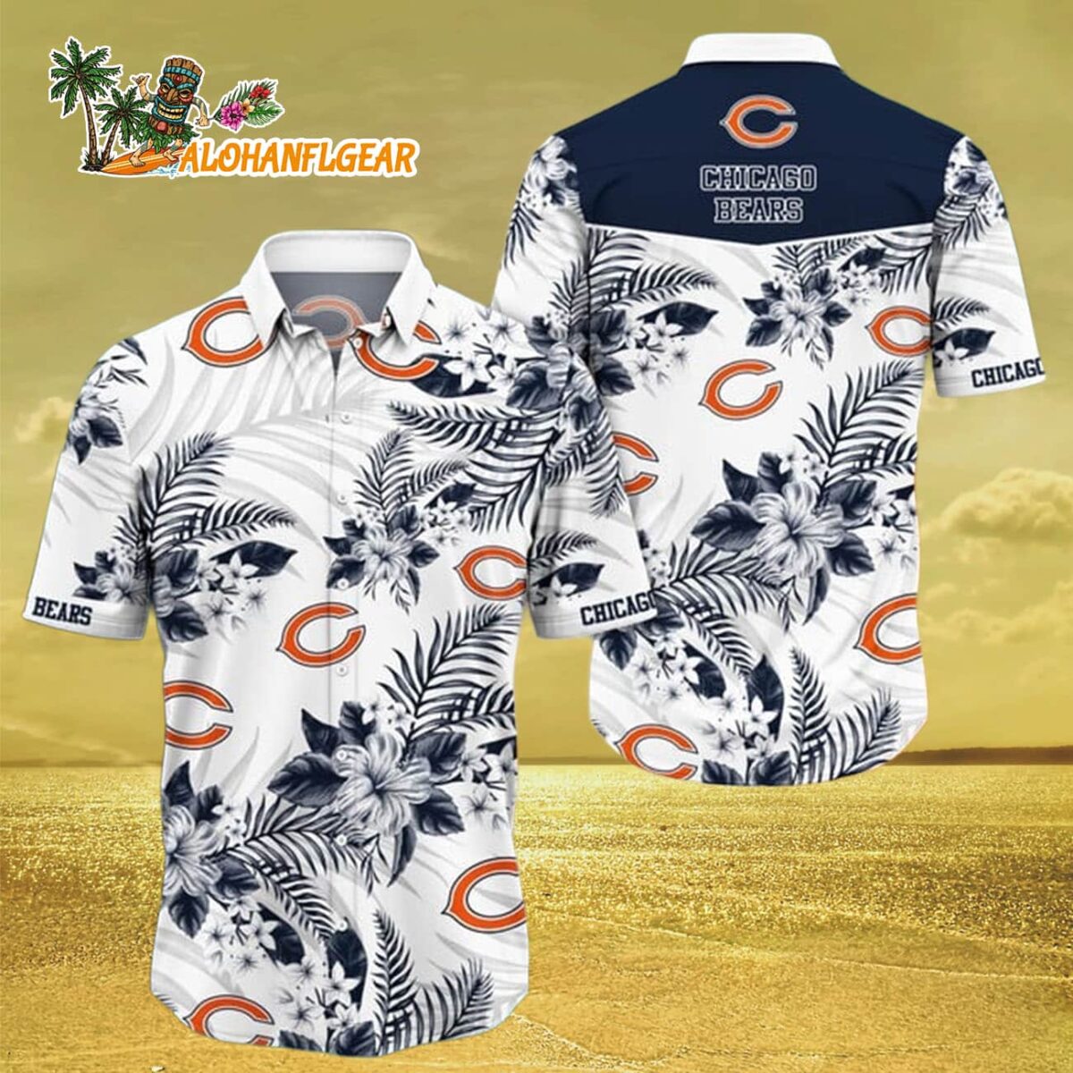 Chicago Bears Trending Hawaiian Shirt New Arrivals, Chicago Bears Aloha Shirt 2 Chicago Bears Trending Hawaiian Shirt New Arrivals Chicago Bears Aloha Shirt 3