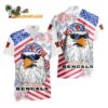 Cincinnati Bengals American Eagle Emblem Hawaiian Shirt Cincinnati Bengals Aloha Shirt 1