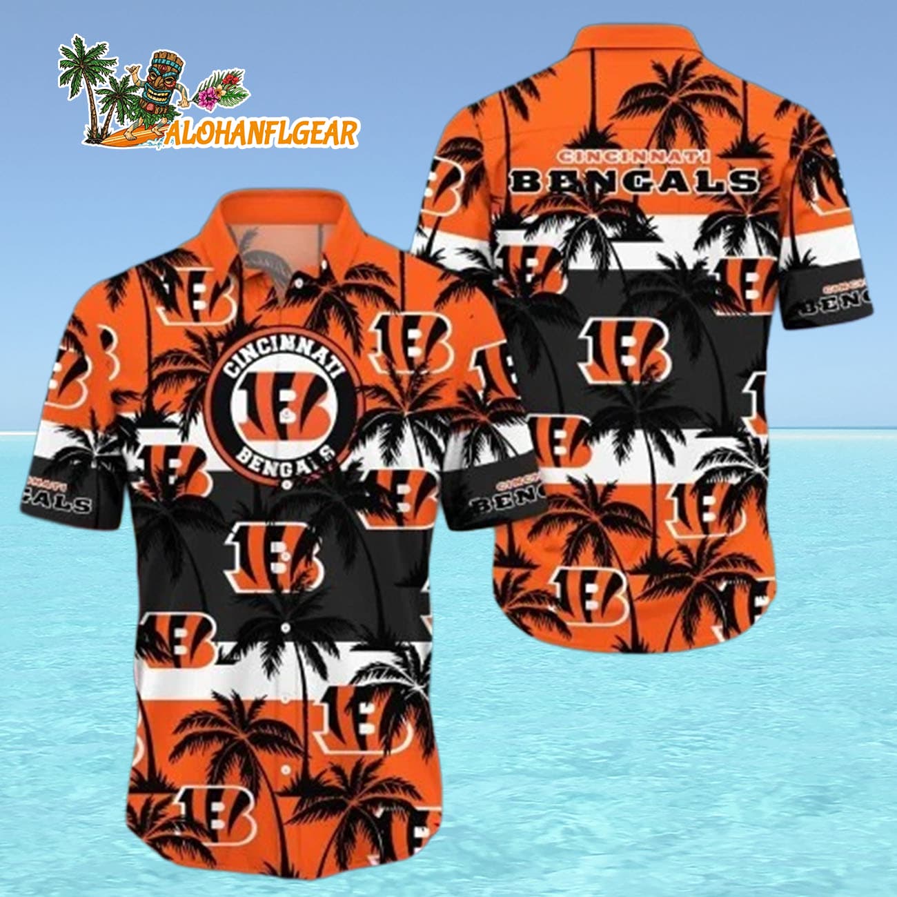 Cincinnati Bengals Hawaiian Shirt Trending Summer Gift For Fan, Cincinnati Bengals Aloha Shirt Cincinnati Bengals Hawaiian Shirt Trending Summer Gift For Fan, Cincinnati Bengals Aloha Shirt