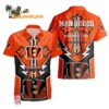 Cincinnati Bengals Man Of God Gift For Fathers Day Hawaiian Shirt Cincinnati Bengals Aloha Shirt 1