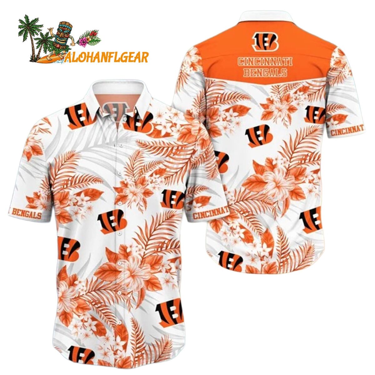 Cincinnati Bengals Trending Hawaiian Shirt New Arrivals Cincinnati Bengals Aloha Shirt 1
