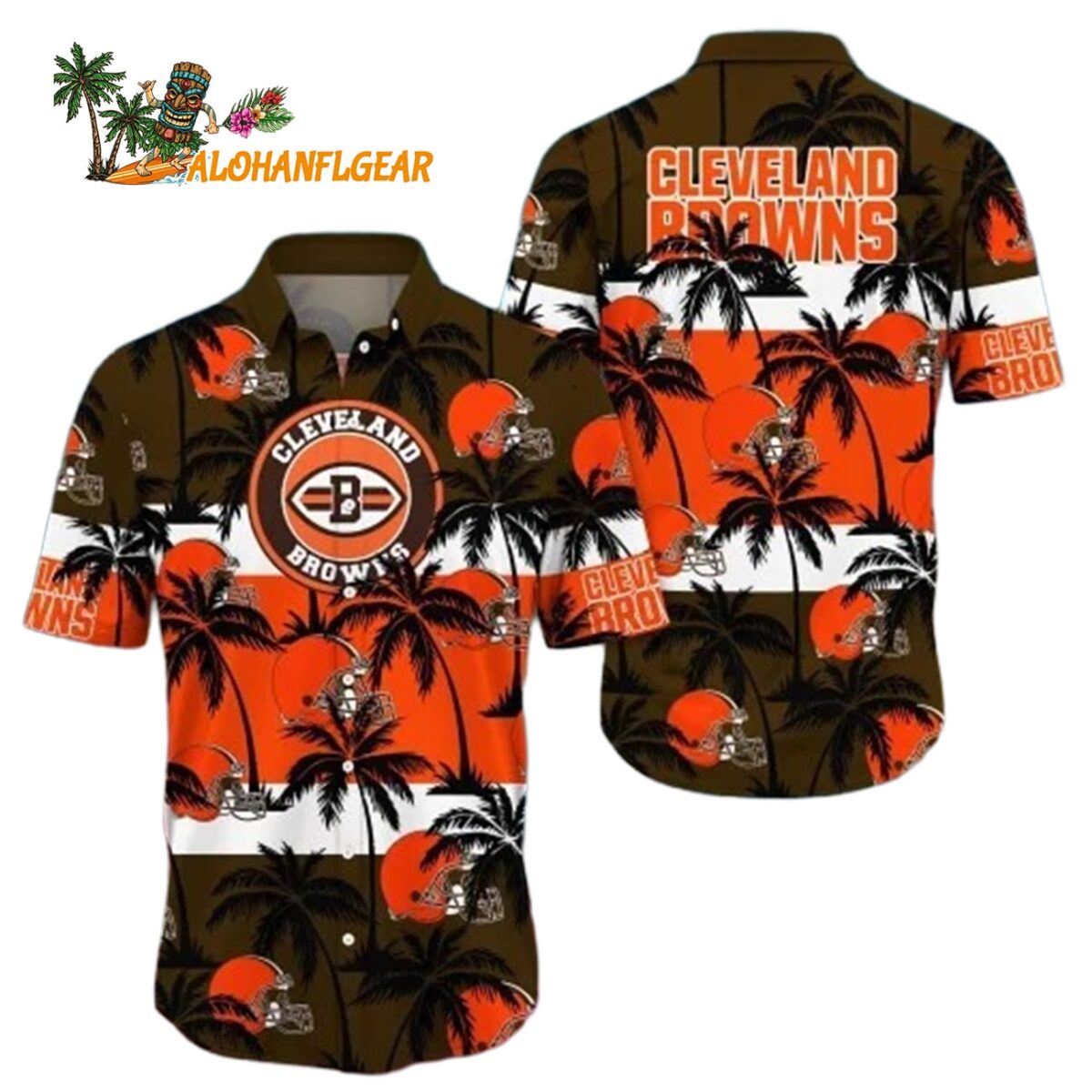 Cleveland Browns Hawaiian Shirt Trending Summer Gift For Fan Cleveland Browns Aloha Shirt 1