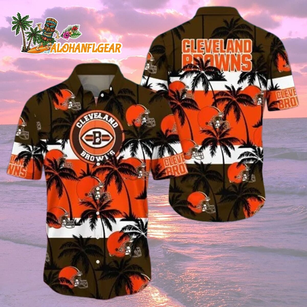 Cleveland Browns Hawaiian Shirt Trending Summer Gift For Fan, Cleveland Browns Aloha Shirt 1 Cleveland Browns Hawaiian Shirt Trending Summer Gift For Fan Cleveland Browns Aloha Shirt 2