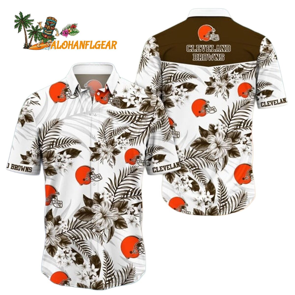 Cleveland Browns Trending Hawaiian Shirt New Arrivals Cleveland Browns Aloha Shirt 1