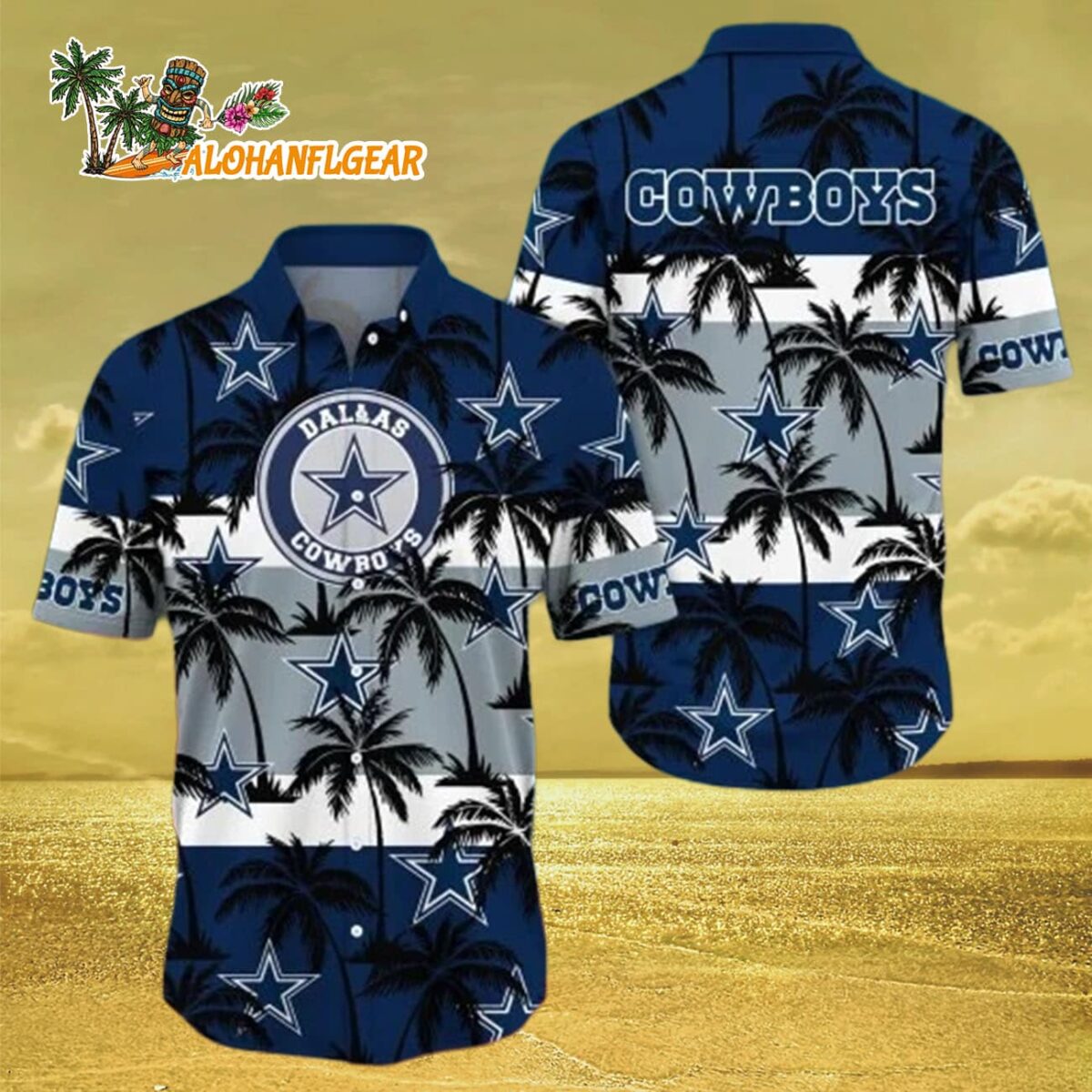 Dallas Cowboys Hawaiian Shirt Trending Summer Gift For Fan Dallas Cowboys Aloha Shirt 3