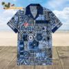 Dallas Cowboys Tapa Patterns Hawaiian Shirt NFL Aloha Shirt 1