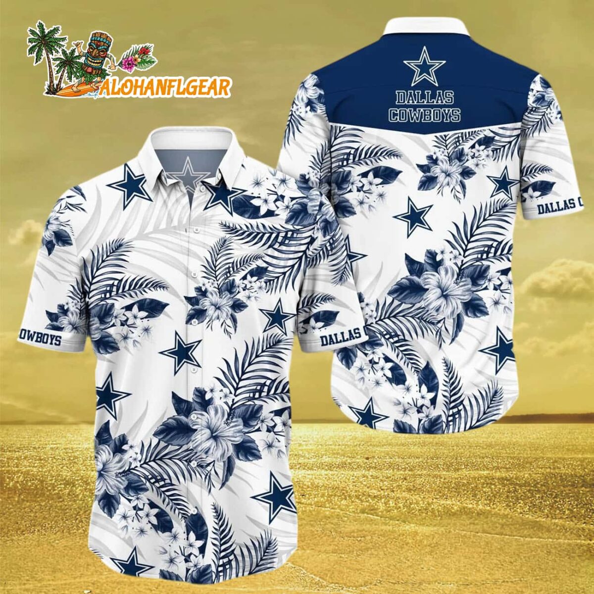 Dallas Cowboys Trending Hawaiian Shirt New Arrivals Dallas Cowboys Aloha Shirt 3