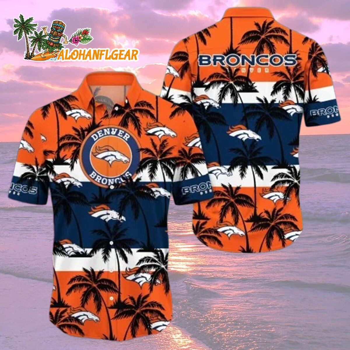 Denver Broncos Hawaiian Shirt Trending Summer Gift For Fan Denver Broncos Aloha Shirt 2