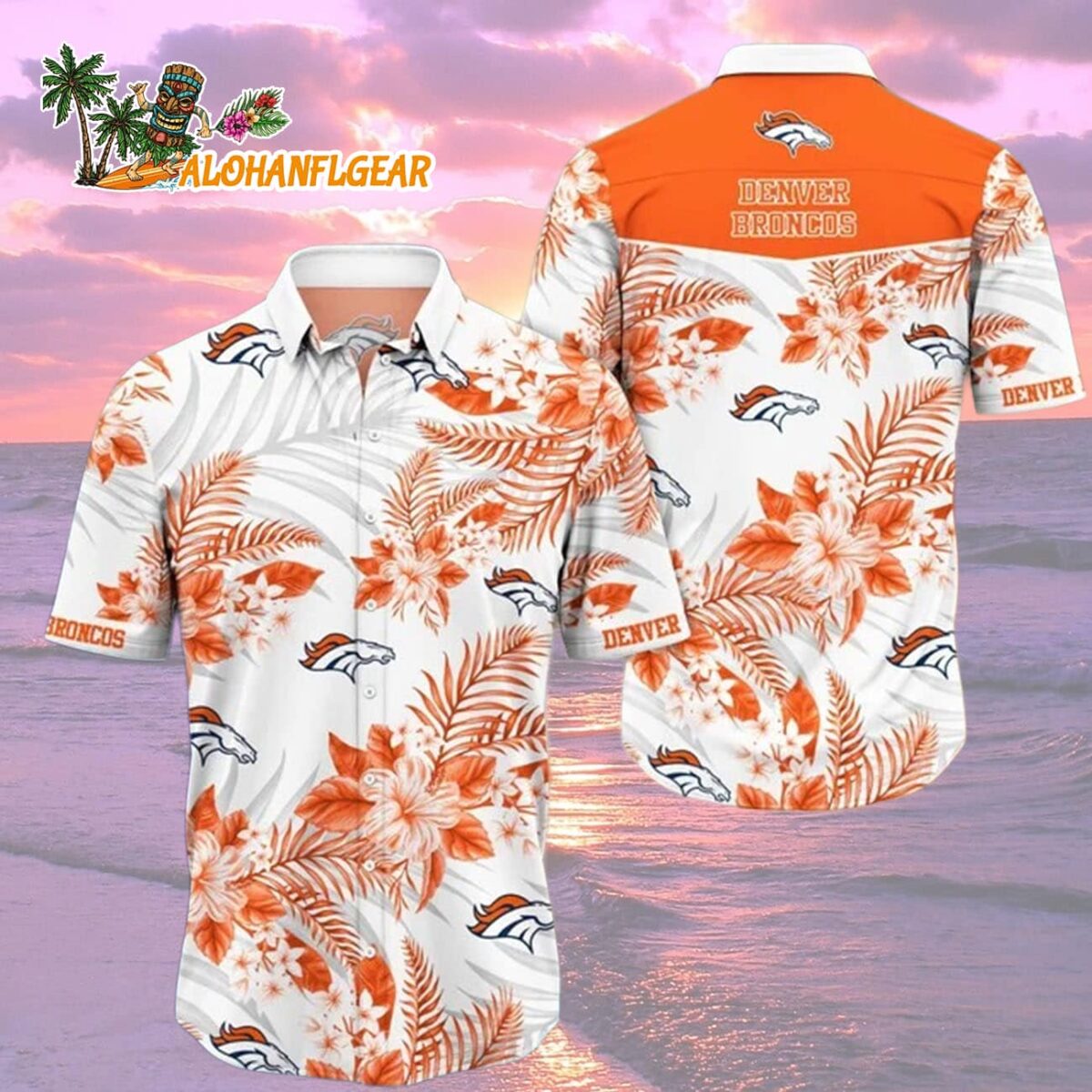 Denver Broncos Trending Hawaiian Shirt New Arrivals Denver Broncos Aloha Shirt 2