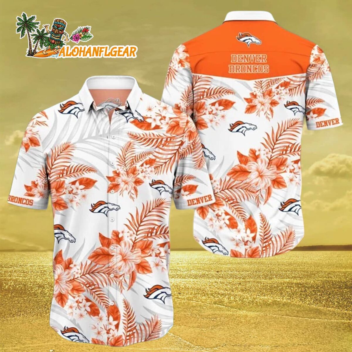 Denver Broncos Trending Hawaiian Shirt New Arrivals Denver Broncos Aloha Shirt 3