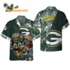 Green Bay Packers Mascot Summer Hawaiian Shirt Green Bay Packers Aloha Shirt 1