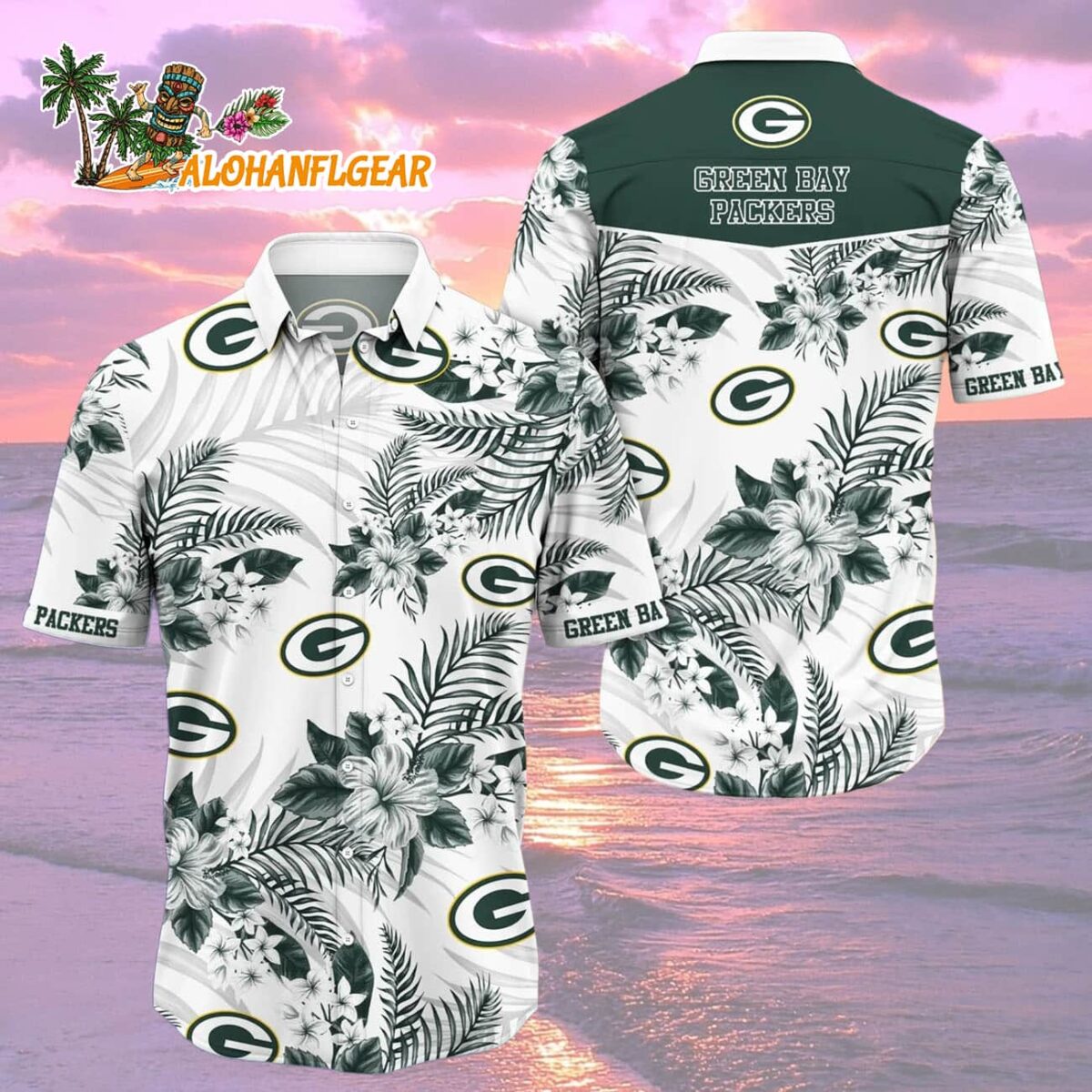 Green Bay Packers Trending Hawaiian Shirt New Arrivals Green Bay Packers Aloha Shirt 2