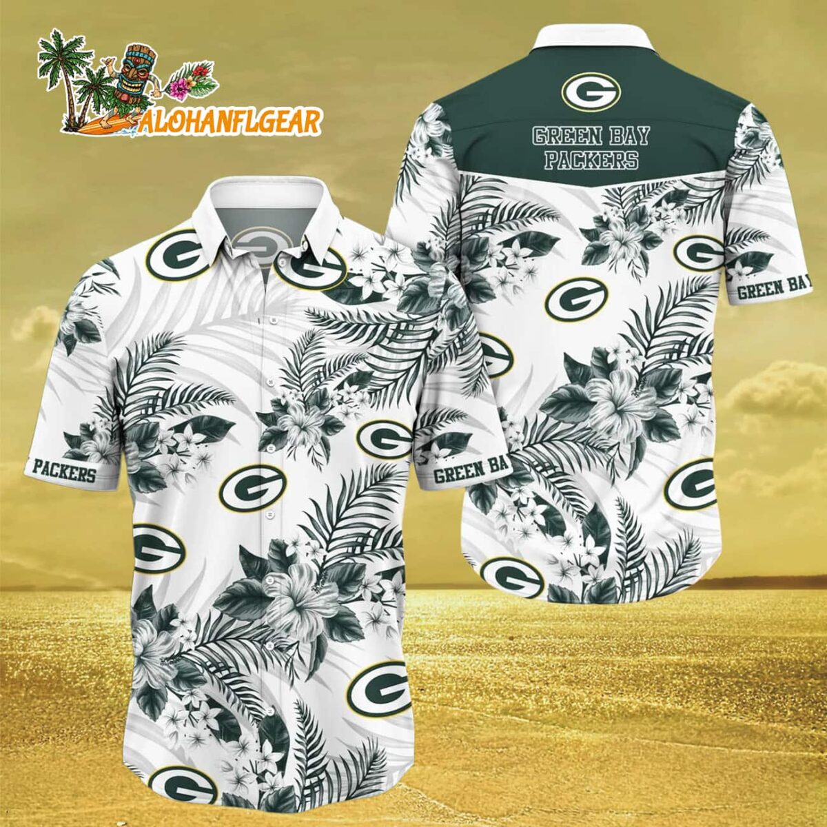 Green Bay Packers Trending Hawaiian Shirt New Arrivals Green Bay Packers Aloha Shirt 3