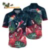 Houston Texans Flamingo And Flower Hawaiian Shirt Houston Texans Aloha Shirt 1