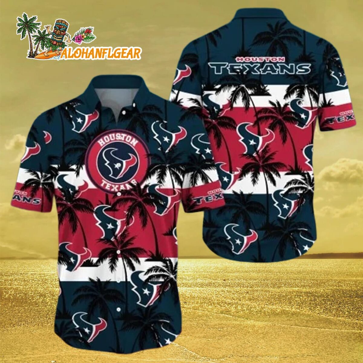 Houston Texans Hawaiian Shirt Trending Summer Gift For Fan Houston Texans Aloha Shirt 3