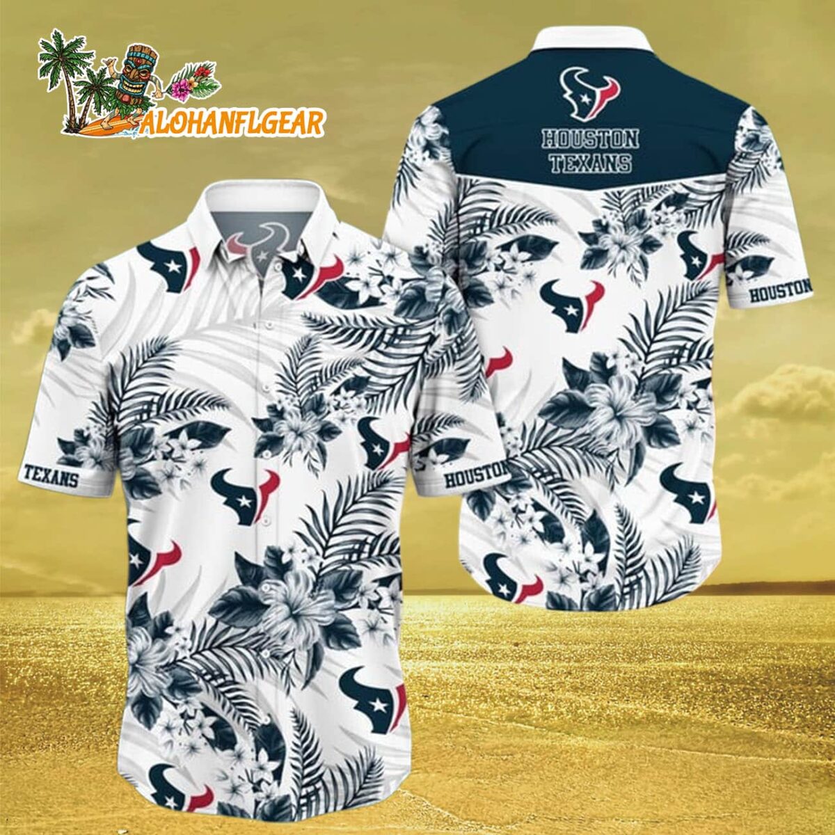 Houston Texans Trending Hawaiian Shirt New Arrivals Houston Texans Aloha Shirt 3
