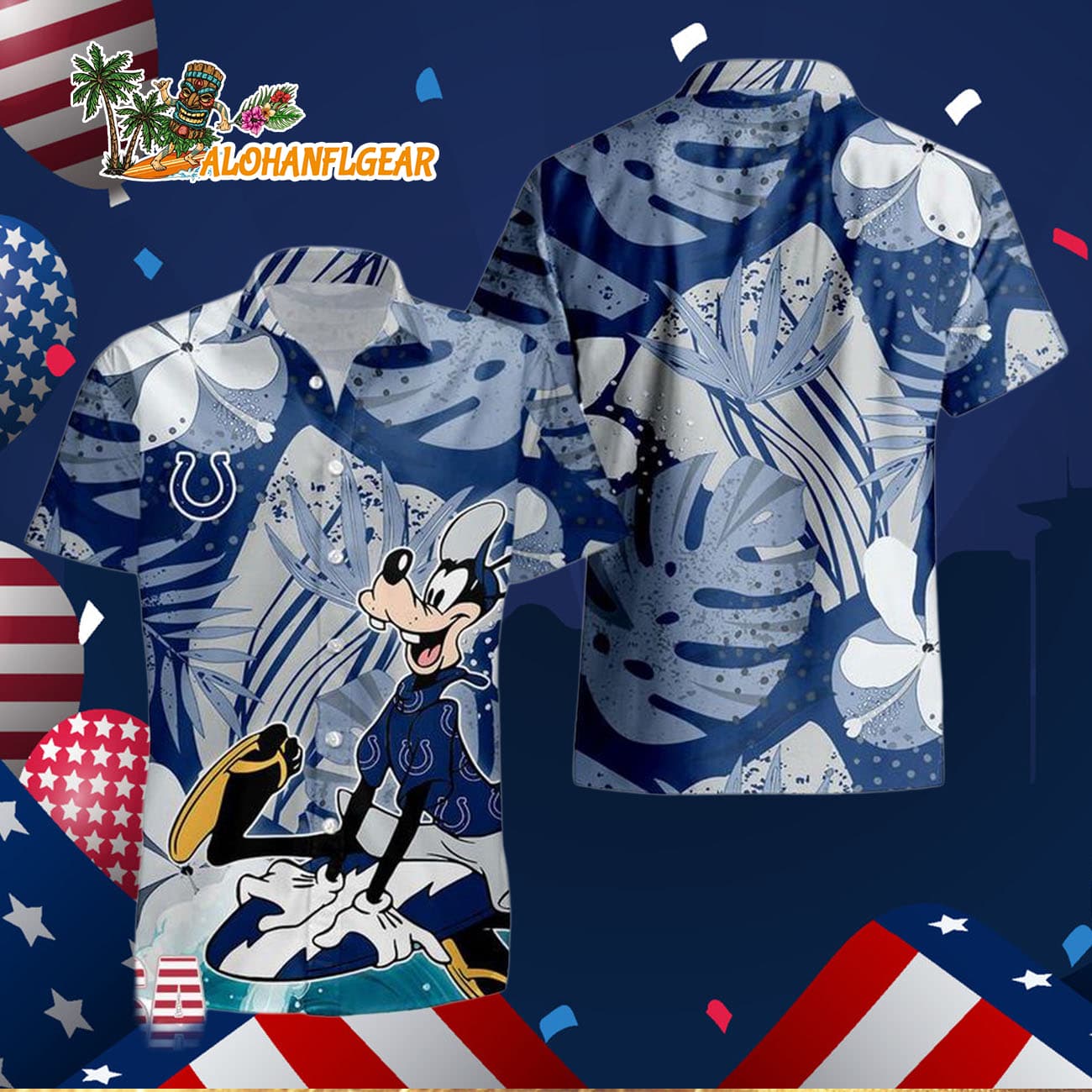 Indianapolis Colts Goofy Disney Limited Edition Hawaiian Shirt, Indianapolis Colts Aloha Shirt Indianapolis Colts Goofy Disney Limited Edition Hawaiian Shirt, Indianapolis Colts Aloha Shirt