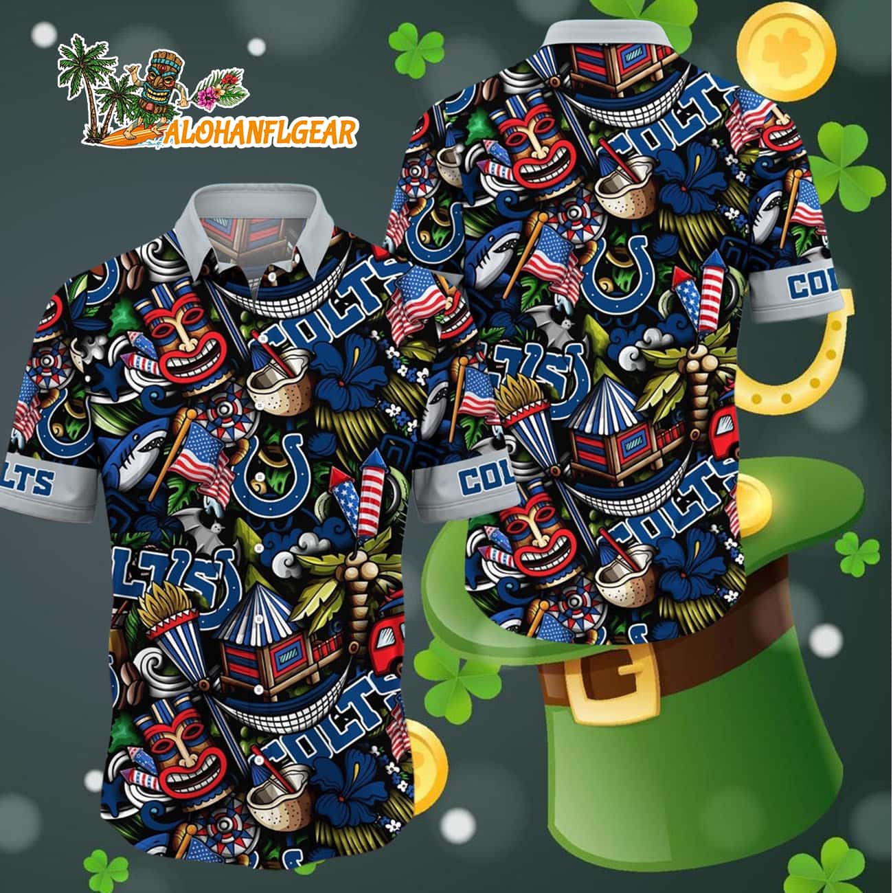 Indianapolis Colts Tiki Me Off Hawaiian Shirt, Indianapolis Colts Aloha Shirt Indianapolis Colts Tiki Me Off Hawaiian Shirt, Indianapolis Colts Aloha Shirt