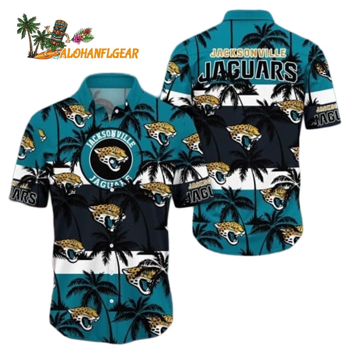 Jacksonville Jaguars Hawaiian Shirt Trending Summer Gift For Fan Jacksonville Jaguars Aloha Shirt 1