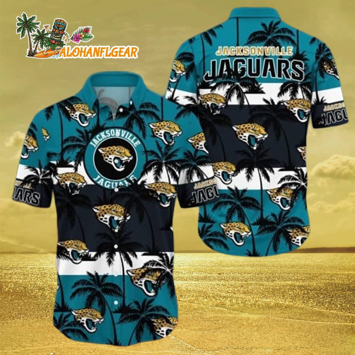 Jacksonville Jaguars Hawaiian Shirt Trending Summer Gift For Fan, Jacksonville Jaguars Aloha Shirt 2 Jacksonville Jaguars Hawaiian Shirt Trending Summer Gift For Fan Jacksonville Jaguars Aloha Shirt 3