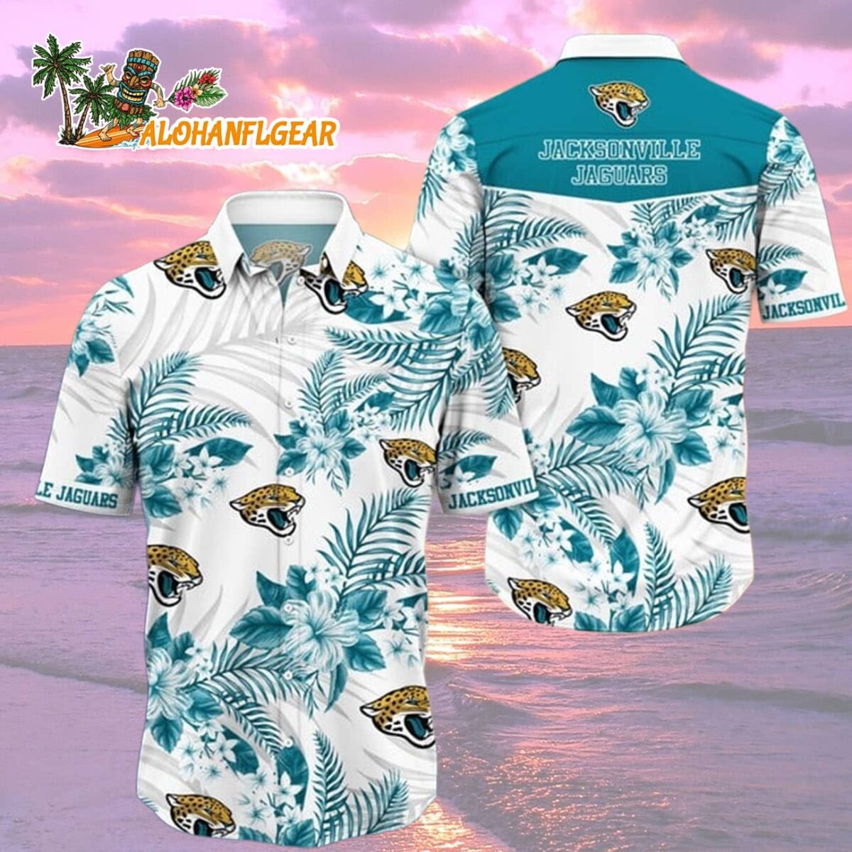 Jacksonville Jaguars Trending Hawaiian Shirt New Arrivals Jacksonville Jaguars Aloha Shirt 2