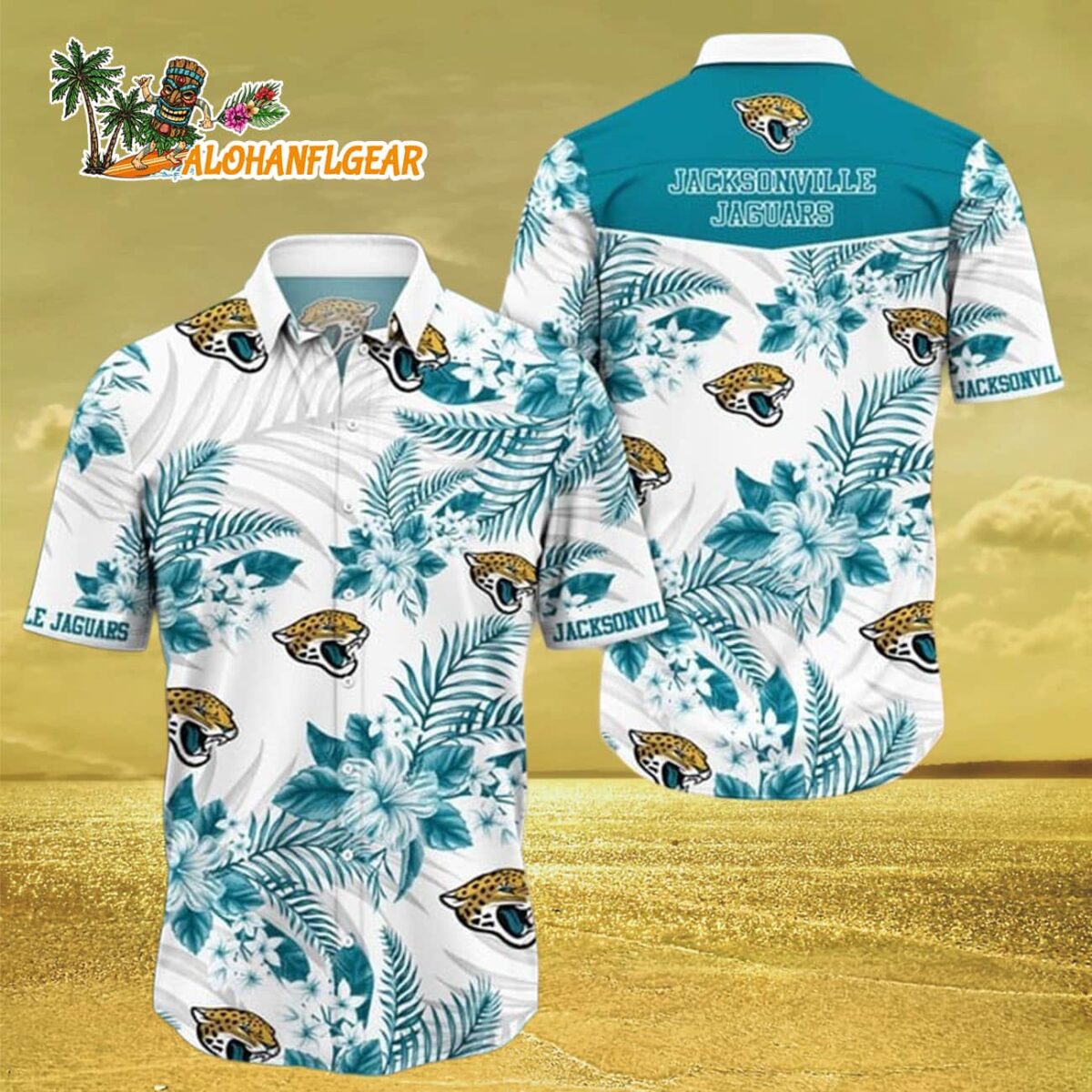 Jacksonville Jaguars Trending Hawaiian Shirt New Arrivals Jacksonville Jaguars Aloha Shirt 3