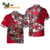 Kansas City Chiefs Mascot Summer Hawaiian Shirt Kansas City Chiefs Aloha Shirt 1