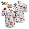Las Vegas Raiders Happy 4th Of July Hawaiian Shirt NFL Aloha Shirt 1