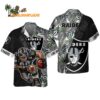 Las Vegas Raiders Mascot Summer Hawaiian Shirt Las Vegas Raiders Aloha Shirt 1
