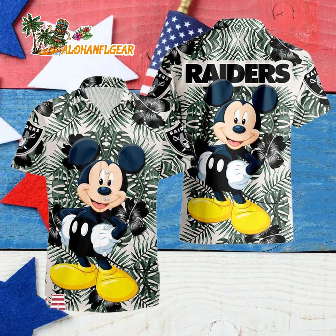 Las Vegas Raiders Mickey Disney Limited Edition Hawaiian Shirt, Las Vegas Raiders Aloha Shirt Las Vegas Raiders Mickey Disney Limited Edition Hawaiian Shirt, Las Vegas Raiders Aloha Shirt