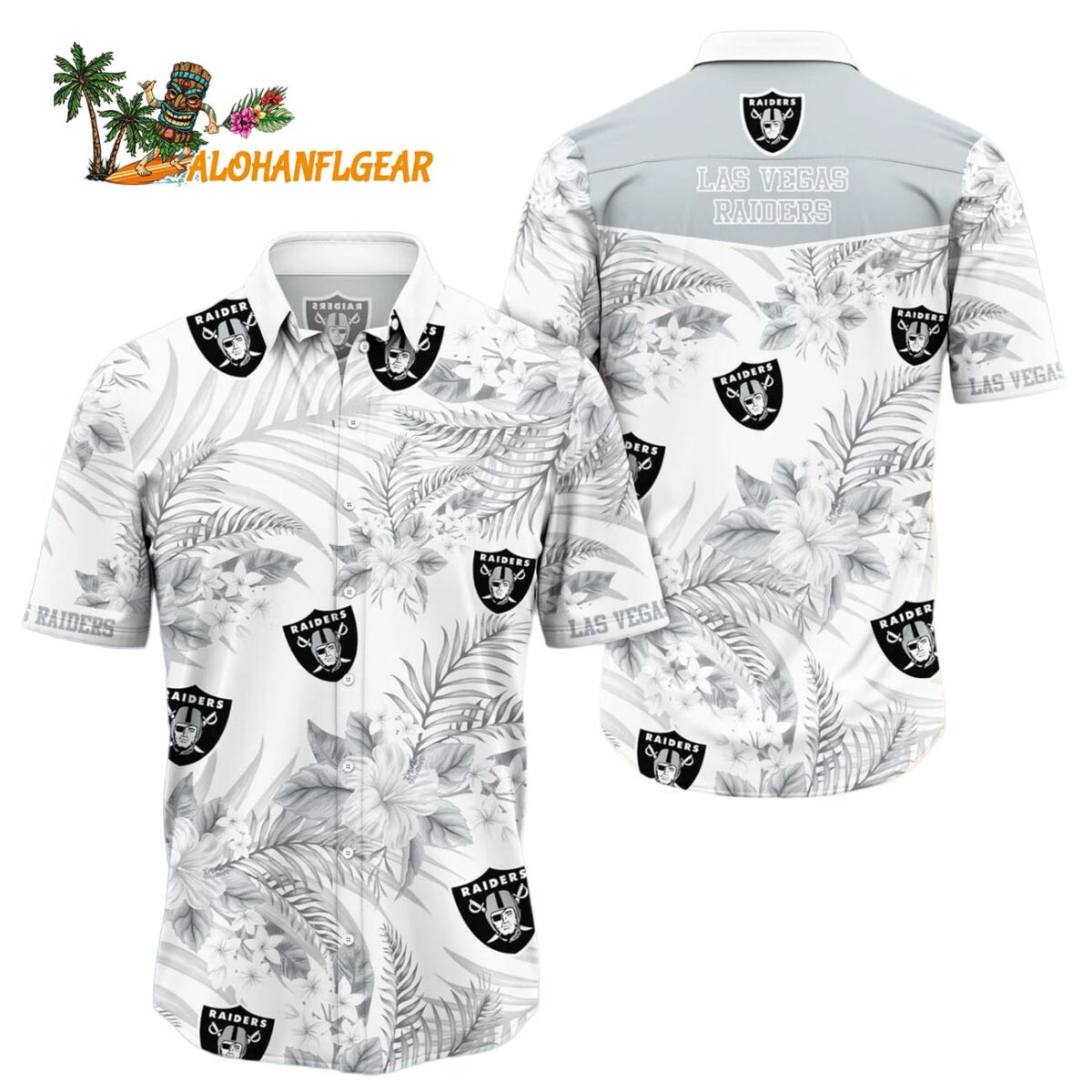 Las Vegas Raiders Trending Hawaiian Shirt New Arrivals Las Vegas Raiders Aloha Shirt 1