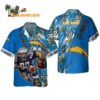 Los Angeles Chargers Mascot Summer Hawaiian Shirt Los Angeles Chargers Aloha Shirt 1