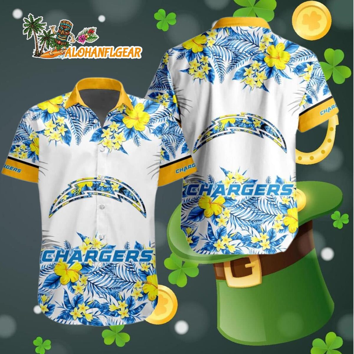 Los Angeles Chargers Special Floral Tropical Team Spirit Hawaiian Shirt Los Angeles Chargers Aloha Shirt 4 Los Angeles Chargers Special Floral Tropical Team Spirit Hawaiian Shirt Los Angeles Chargers Aloha Shirt 4