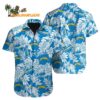 Los Angeles Chargers Tropical Leafs Designs Hawaiian Shirt Los Angeles Chargers Aloha Shirt 1