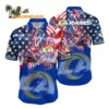 Los Angeles Rams Independence Day Hawaiian Shirt NFL Aloha Shirt 1