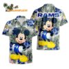 Los Angeles Rams Mickey Disney Limited Edition Hawaiian Shirt Los Angeles Rams Aloha Shirt 1