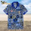 Los Angeles Rams Tapa Patterns Hawaiian Shirt NFL Aloha Shirt 1