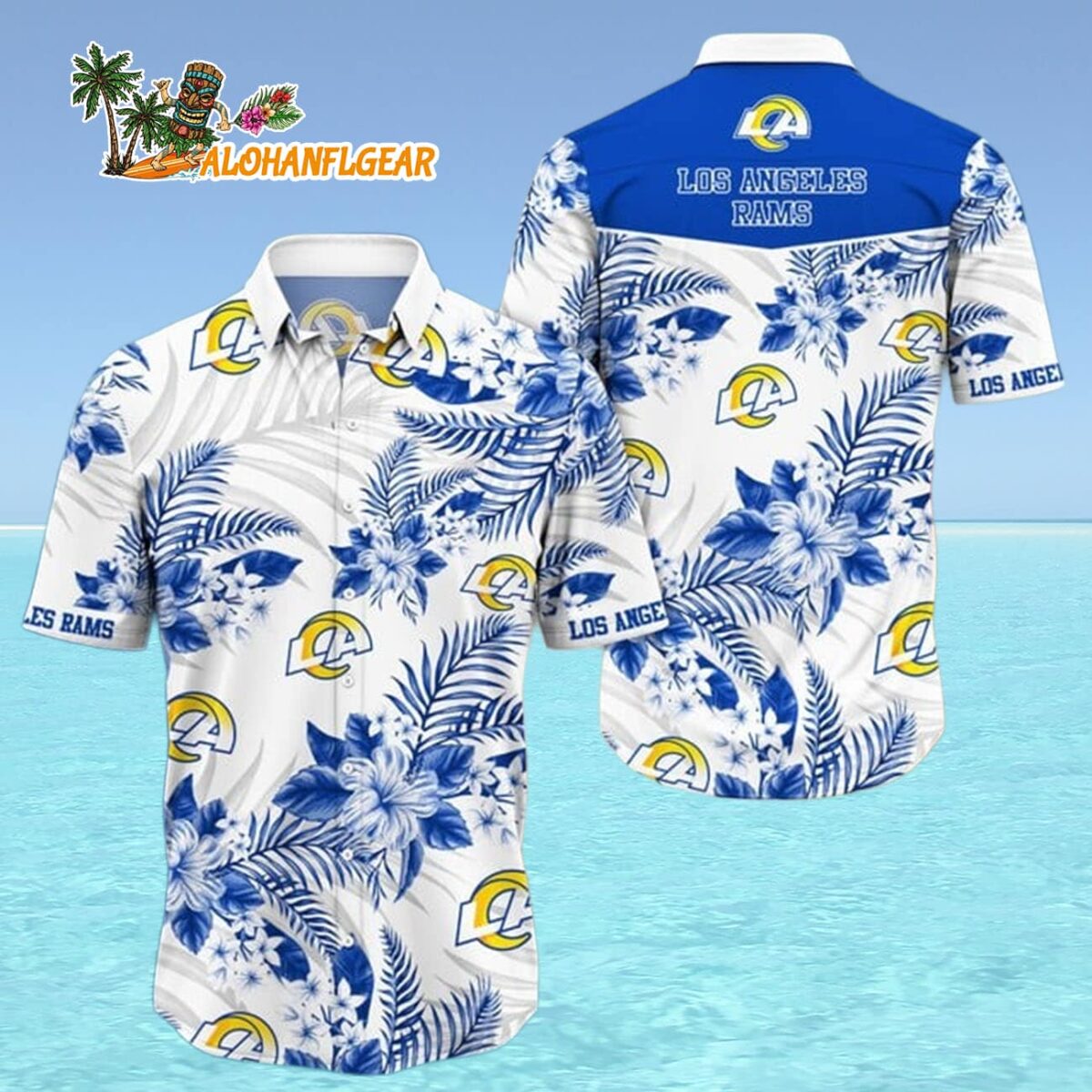 Los Angeles Rams Trending Hawaiian Shirt New Arrivals Los Angeles Rams Aloha Shirt 4