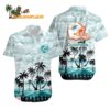 Miami Dolphins Coconut Palms Limited Edition Hawaiian Shirt Miami Dolphins Aloha Shirt 1