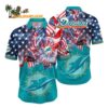 Miami Dolphins Independence Day Hawaiian Shirt NFL Aloha Shirt 1