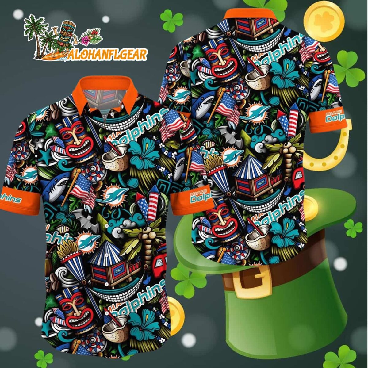 Miami Dolphins Tiki Me Off Hawaiian Shirt Miami Dolphins Aloha Shirt 4 Miami Dolphins Tiki Me Off Hawaiian Shirt Miami Dolphins Aloha Shirt 4