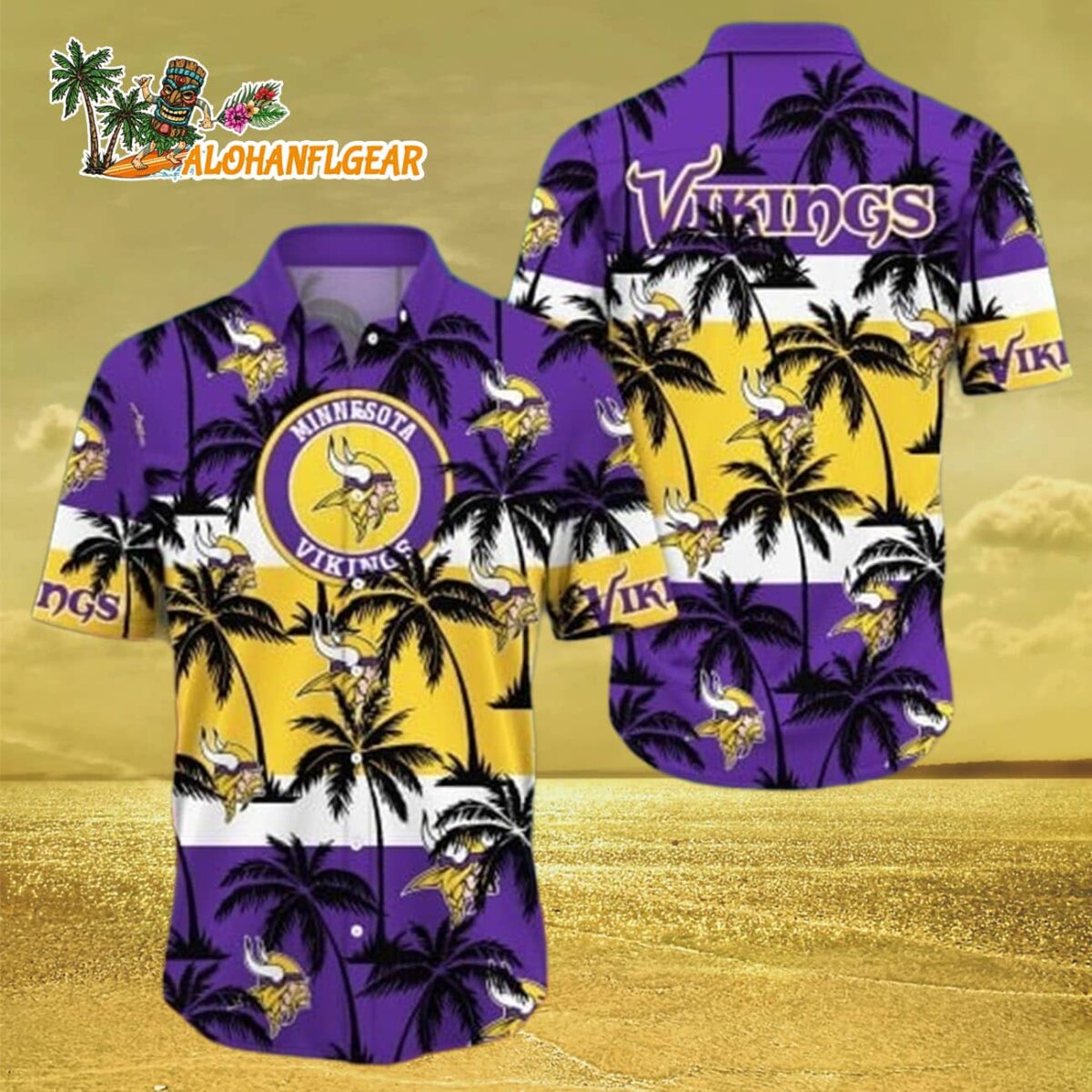 Minnesota Vikings Hawaiian Shirt Trending Summer Gift For Fan, Minnesota Vikings Aloha Shirt 2 Minnesota Vikings Hawaiian Shirt Trending Summer Gift For Fan Minnesota Vikings Aloha Shirt 3