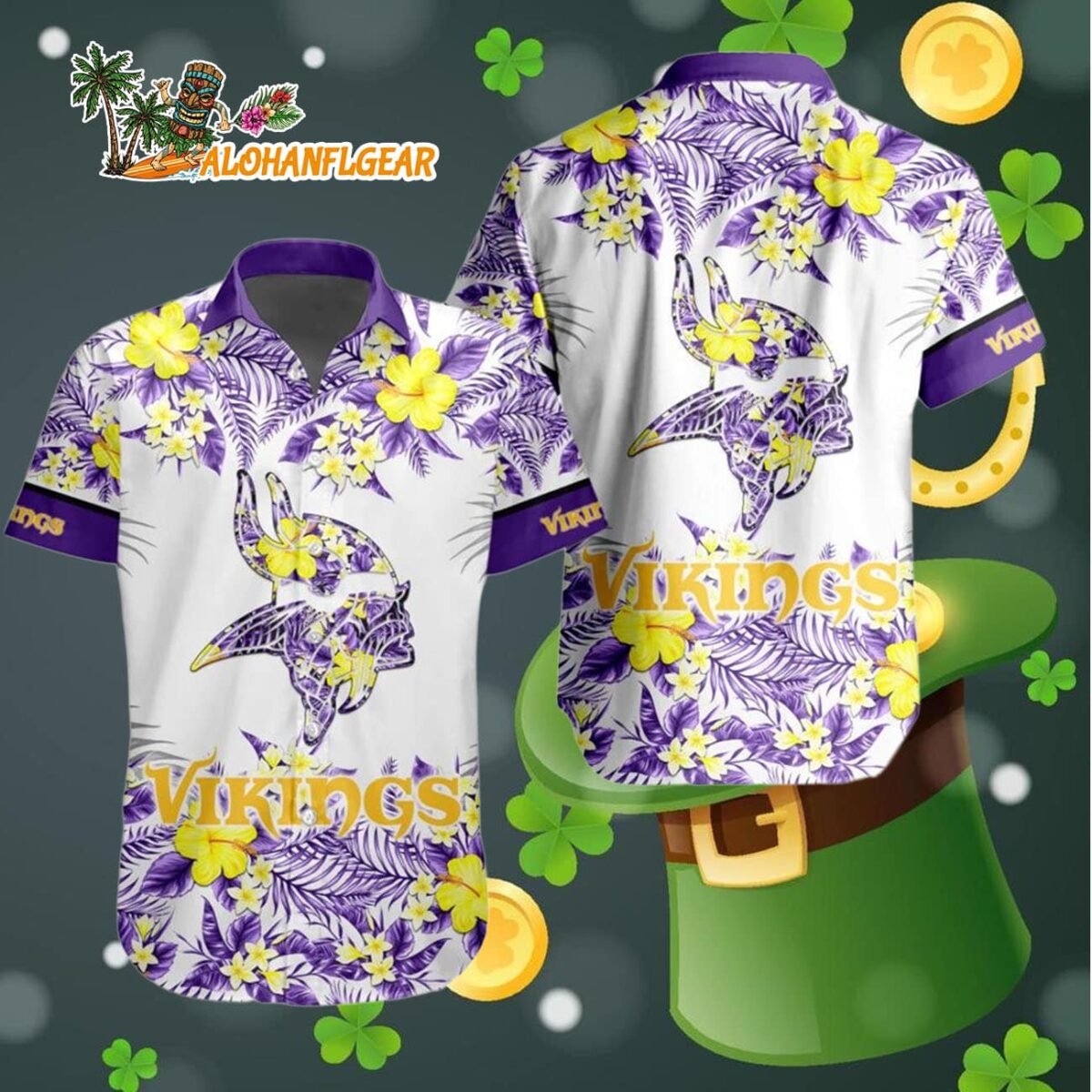 Minnesota Vikings Special Floral Tropical Team Spirit Hawaiian Shirt Minnesota Vikings Aloha Shirt 4 Minnesota Vikings Special Floral Tropical Team Spirit Hawaiian Shirt Minnesota Vikings Aloha Shirt 4