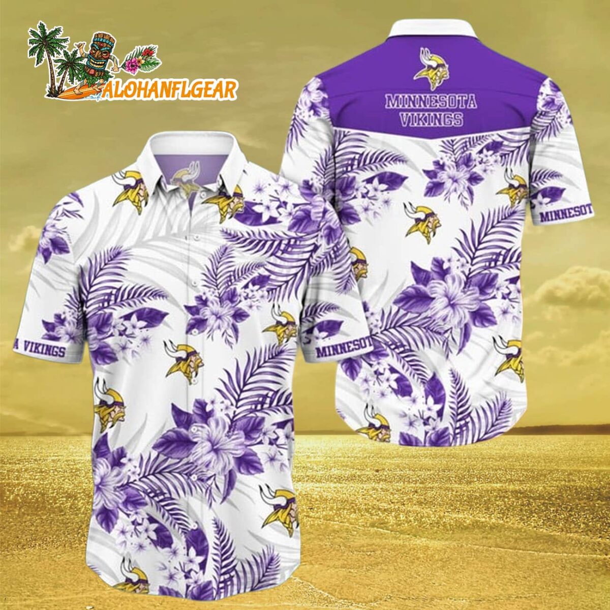 Minnesota Vikings Trending Hawaiian Shirt New Arrivals, Minnesota Vikings Aloha Shirt 2 Minnesota Vikings Trending Hawaiian Shirt New Arrivals Minnesota Vikings Aloha Shirt 3