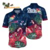 New England Patriots Flamingo And Flower Hawaiian Shirt New England Patriots Aloha Shirt 1