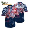 New England Patriots Independence Day Hawaiian Shirt NFL Aloha Shirt 1