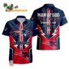 New England Patriots Man Of God Gift For Fathers Day Hawaiian Shirt New England Patriots Aloha Shirt 1